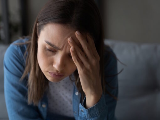 Stress affects vision of woman in Pittsburgh.