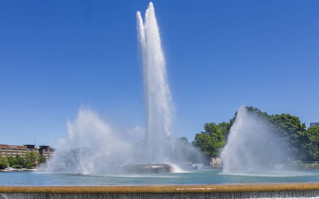 pittsburgh-point-state-park-fountain-summer-eye Photo of fountain at Point State Park in Pittsburgh for summer eye solutions from Chang Eye Group.